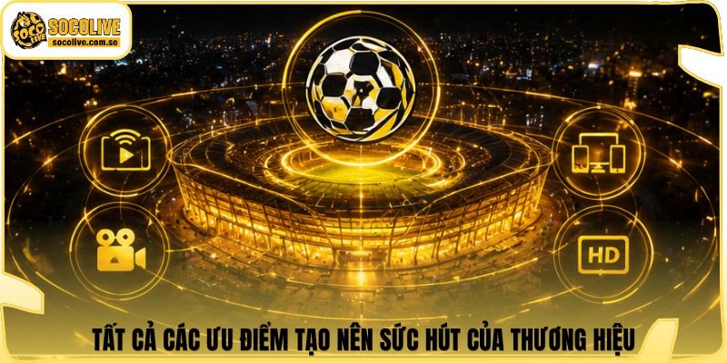 Tất cả các ưu điểm tạo nên sức hút của thương hiệu